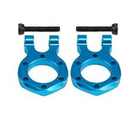 Parti RC Pour SCX10 Pour Wrangler Pour Gladiator Pour Trx4 Pour Element Pour Enduro TF2 D90 CC01 1/10 Crochet Remorquage CNC Chenille Radiocommandée Treuil Chocs Anneau D(Blue)