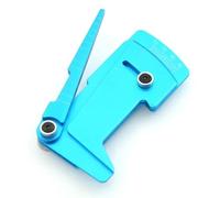 Parti RC Pour Tamiya Pour HSP Pour HPI 1/8 1/10 Règle Réglable Pour Voiture Radiocommandée Réglage De La Hauteur Et Du Carrossage De La Jante À 15 Degrés(Blue)