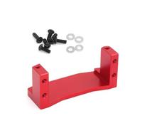 Parti RC Pour Tamiya Pour TT-02 54977 1/10 Métal Support De Servo De Rechange En Alliage D'aluminium Avec Vis Accessoire Pour Voiture Radiocommandée(Red)