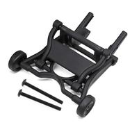 Parti RC Pour Traxxas Pour Slash 2WD Pour Rustler Pour Stampede Pour Bandit 1/10 3678 3678X Barre Direction Voiture Télécommandée Pièces Et Accessoires Mise À Niveau(Black)