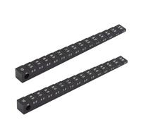 Parti RC Pour Traxxas Pour YiKong 1/10 Alliage D'aluminium RC Drift Voiture Châssis Réglage Jauge De Hauteur Véhicule Règle Outil 3-10 Mm(Black,2Pcs)