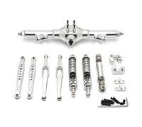 Parti RC Pour WLtoys 124006 12423 12427 12428 12429 1/12 Métal Kit Fragile Voiture RC Pièces De Mise À Niveau(Silver)