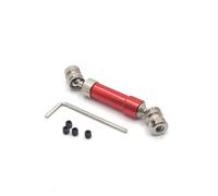 Parti RC Pour WLtoys 12427 12429 12428 12423 FY01 FY02 FY03 Arbre De Transmission Arrière Voiture Télécommandée Pièces De Rechange Pour Mise À Niveau Ou Réparation(Red)
