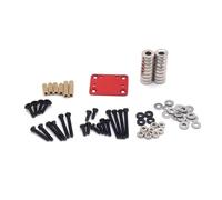 Parti RC Pour Wltoys 284131 K969 K989 P929 Pour Kyosho Pour MINI-Q 1/28 Support Fixe Invisible Aimanté Pour Potence Pièces Mise À Niveau Pour Voitures Radiocommandées(Red)