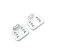 Parti RC Pour WPL C74 C74-1 JA11 1/16 Composants De Fixation De Coque Pièces Mise Niveau Métal Modèle Voiture Radiocommandée Camion À Chenilles Pour Buggy(Silver)