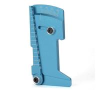 Parti RC Pour Yokomo Pour HSP Pour Tamiya Pour MST 1/10 Métal Alliage D'aluminium Règle De Réglage Pour Modèle Réduit De Voiture De Tourisme RC Pour Outils De Course(Blue)