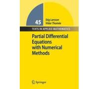 Partial Differential Equations With Numerical Methods
