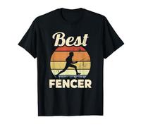 Participant à l'escrime Instructeur d'escrime Sabre T-Shirt Graphique avec Valeur