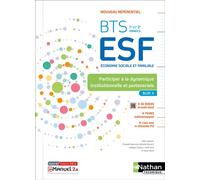 Participation à la dynamique institutionnelle et partenariale Bloc 5 BTS ESF 1ère et 2ème années - 2023 -Manuel+ iManuel