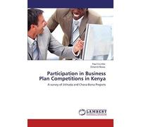 Participation In Business Plan Competitions In Kenya
