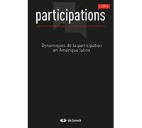 PARTICIPATIONS 2015/1 REVUE DES SCIENCES SOCIALES SUR LA DEMOCRATIE