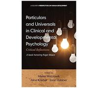 Particulars And Universals In Clinical And Developmental Psychology