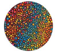 Particules colorées 1000 Pieces Jigsaw Puzzles for Adults Challenging Game Stress Relieving Entertainment Exercise The Memory of The Brain for Adults Gifts 1000pcs (67.5x67.5cm)