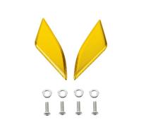 Partie arrière Bloc De Moto Hors Plaque Rétroviseur Trou Couvercle Miroir Châssis Code Capuchon Base Accessoires pour Ducati Panigale V4R V4S V4(Gold)