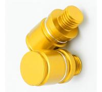Partie arrière Bouchons De Trou Miroir, Boulon Couvercle M10X1.25 pour H-Onda CB 500X CB500X 500 X(Gold)