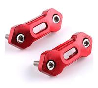 Partie arrière Bouchons De Trou Support Latéral Rétroviseurs Moto, pour Kawasaki pour Ninja 400 pour Ninja400 2010-2022 2021 2020 2019 2018 2017 2016 2015(Rosso)