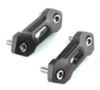 Partie arrière Bouchons De Trou Support Latéral Rétroviseurs Moto, pour Kawasaki pour Ninja 400 pour Ninja400 2010-2022 2021 2020 2019 2018 2017 2016 2015(Grey)