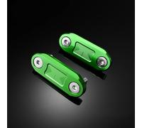 Partie arrière Bouchons De Trou Support Rétroviseurs Moto, pour Kawasaki pour Ninja 400 EX400 2018 2019 2020 2021(Green)