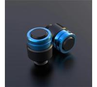 Partie arrière Couvercle De Trou Rétroviseur en Alliage D'aluminium CNC pour Moto, Accessoires pour SYM pour MAXSYM 600i MAX600 2017-2020 2021 2022 2023(Light Blue)