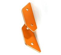 Partie arrière Couvercle De Trou Rétroviseur Moto Bloc Base Capuchon Code Châssis pour Kawasaki pour Ninja 400 pour Ninja400 2019 Rearview Mirror Hole Cap(Orange)