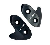 Partie arrière Couvercle De Trou Rétroviseur Moto, Bloc Base Capuchon Code Châssis pour Y-AMAHA YZF R1 R1M 2015 2016 2017 2018 2019(Nero)