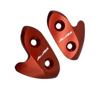 Partie arrière Couvercle De Trou Rétroviseur Moto, Bloc Base Capuchon Code Châssis pour Y-AMAHA YZF R1 R1M 2015 2016 2017 2018 2019(Rosso)