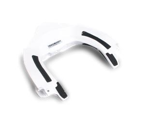 Partie Arrière Minerve Leatt Brace GPX Adventure 2 BlancS/M Blanc