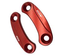 Partie arrière pour Kawasaki pour Ninja 400 pour NINJA400 2018 2019 2020 2021 2022 Couvercle De Trou Miroir Moto Capuchon D'éliminateurs Entraîné par Pare-Brise(Rosso)