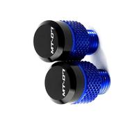 Partie arrière pour Y-AMAHA MT07 2021 2022 Mt07 MT 07 M10 * 1.25 Bouchons De Trou Rétroviseurs Vis Capuchons Couvercle Rétroviseur Moto(Turquesa)