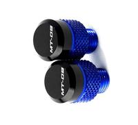 Partie arrière pour Y-AMAHA Mt09 MT 09 MT09 2 pièces Moto M10 * 1.25 CNC Miroir Trou Bouchon vis Couvercle Filetage Adaptateur boulons(Turquesa)