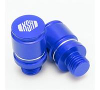 Partie arrière pour Y-AMAHA XSR 700 XSR700 2016 2017 2018 2019 2020 2021 2022 Bouchons De Trou Miroir en Aluminium CNC pour Moto, Boulon Vis Couvercle M10X1.25(Turquesa)