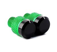 Partie arrière Vis Et Bouchons M10*1,25 pour Rétroviseurs Arrière De Motos pour Kawasaki pour Ninja 400, 650, 300, 250, 250R, ZX14R, ZX10R ZX6R(Green)