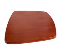 Partie Assise Carrée en Bois pour Tabouret de Bar, Remplacement Maison | Bords Arrondis, Style Nordique Moderne, pour Fêtes et Usage Domestique