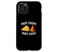 Partie crêpe Partie dosa drôle Gastronome Indien français Coque pour iPhone 11 Pro