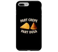 Partie crêpe Partie dosa drôle Gastronome Indien français Coque pour iPhone 7 Plus/8 Plus