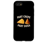 Partie crêpe Partie dosa drôle Gastronome Indien français Coque pour iPhone SE (2020) / 7/8