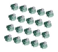Partie de clavier magnétique pour cartes de jeu, déplacement linéaire fluide, réponse programmable, boîtier vert prélubrifié, composant de clavier à effet Hall, mise à niveau du module magnétique de