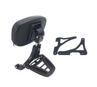 Partie de dossier Porte-bagages De Moto Sissy Bar Avec Dossier Pour Harley Pour Fat Boy 2008 2009 2010 2011 2012 2013 2014 2015 2016 2017(Nero)