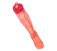 Partie de Pied Coupée Halloween en Vinyle et Pp Coton, Décor Effrayant