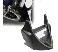 Partie du Capot Accessoires De Moto Couvercle Carénage Refroidisseur D'huile Becquet Menton Protection pour BMW R18 100 Ans(Matte Black)