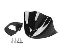Partie du Capot Couverture De Carénage Barrage d'air Becquet Menton Avant Inférieur Moto Noir Brillant/Mat pour Harley Dyna Fat Bob 2006-2018 2017 2016 2015 2014(Gloss Black)