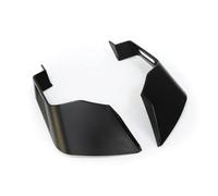 Partie du Capot pour Ducati V4 V4S Accessoires Moto ABS Spoiler Avant Ailettes Panneau De Protection D'aile Latérale Bouclier Carénage Couverture(Nero)