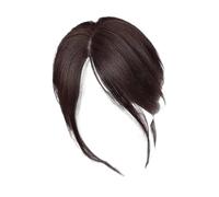 Partie du milieu Wig - Poiffure à cheveux courte avec une texture lisse pour les femmes | Perruque à l'aspect naturel avec design respirant pour les vacances et dates de voyages d'affaires | Fibre lég