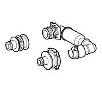 partie eau Geberit pour commande d'urinoir 243325001 intégrée, autonome