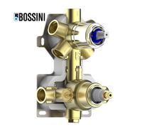 Partie encastrable pour mitigeur thermo universel inverseur 1-5 voies, 1/2”, configuration 1/2/3/4 voies - BOSSINI Z90125000