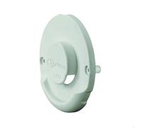 Partie extérieure pour kit cheminée latérale ZR80 : Blanc