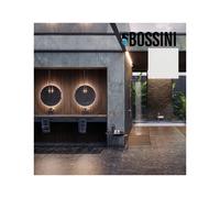 Partie externe mitigeur lavabo mural blanc mat Apice - Bossini Z00549045