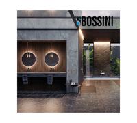 Partie externe mitigeur lavabo mural chromé Apice - Bossini Z00549030