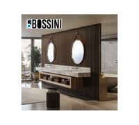 Partie externe pour mélangeur mécanique lavabo mural 18,5cm chromé TEO - BOSSINI Z00730030