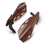 Partie Garde-Main Moto Brosse Barre Garde-Mains ABS Poignée Gardes Protecteur pour Suzuki GSX600/750 DL650/V-STROM DR 650 S(Brown)
